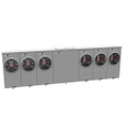 Milbank U1256-X-KK-K3-BLG 4 Terminal Ringless Large Closing Plate Horn Bypass 6 Position Single Connector 4-600kcmil 7-8 In Barrel Lock Ground With Bracket Provision