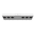 Milbank U1256-X-KK-K3-BLG 4 Terminal Ringless Large Closing Plate Horn Bypass 6 Position Single Connector 4-600kcmil 7-8 In Barrel Lock Ground With Bracket Provision