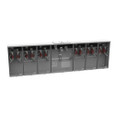 Milbank U1256-X-KK-K3-BLG 4 Terminal Ringless Large Closing Plate Horn Bypass 6 Position Single Connector 4-600kcmil 7-8 In Barrel Lock Ground With Bracket Provision