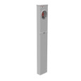 Milbank U3358-O-KK 4 Terminal Ringless Plain Top Horn Bypass Single Pedestal Direct Bury
