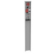 Milbank MPAP-100-78 4 Terminal Ring Type Plain Top 1-100 Ampere Main Breaker Single Pedestal Direct Bury Parallel Wired Large Frame Breaker