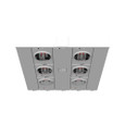 Milbank U2866-X 4 Terminal Ringless Large Closing Plate 6 Position 6-200 Ampere Main Breaker Provision