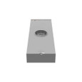 Milbank U1079-X 4 Terminal Ringless Large Closing Plate Lever Bypass Narrow Shell