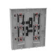 Milbank U2866-X-HSP 4 Terminal Ringless Large Closing Plate 6 Position 6-200 Ampere Main Breaker Provision Stainless Steel Hasp