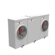 Milbank U1232-X-HSP 4 Terminal Ringless Large Closing Plate 2 Position Stainless Steel Hasp 150 Ampere
