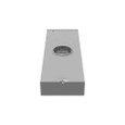 Milbank U1079-X-QG-K3-K2 4 Terminal Ringless Large Closing Plate Quadplex Ground Lever Bypass Single Connector 4-600kcmil Double Connector 6-350kcmil Tall Shell