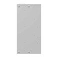 Milbank U2853-X-HSP 4 Terminal Ringless Large Closing Plate 3 Position 3-125 Ampere Main Breaker Provision Stainless Steel Hasp