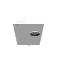 Milbank U2594-X-BLG 7 Terminal Ringless Large Closing Plate Lever Bypass 7-8 In Barrel Lock Ground With Bracket Provision