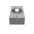 Milbank U1260-RL-TG-KK-BLG 5 Terminal Ringless Small Hub Open Triplex Ground Horn Bypass 7-8 In Barrel Lock Ground With Bracket Provision