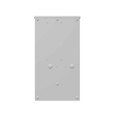 Milbank U2124-O-HSP 4 Terminal Ringless Plain Top Lever Bypass Stainless Steel Hasp
