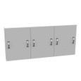 Milbank U3415-O 800 Ampere 1phase 600 Volt 60in-26.75in 6.5in Painted Steel Lift Off Screw Fronts 3 Lugs Per Landing - 4-600 Kcmil 65 Ampere Interrupting Capacity 5 Position