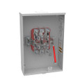 Milbank U1854-XL-QG-BLG-LIS 7 Terminal Ringless Small Closing Plate Quadplex Ground Lever Bypass 7-8 In Barrel Lock Ground With Bracket Provision Long Island Lighting Company