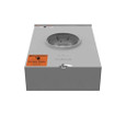 Milbank U4551-RXL-5T9 5 Terminal Ringless Large Hub Open Adapt To Small Closing Plate Lever Bypass 5th Terminal 9 Oclock Position