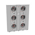 Milbank U2856-X-KK 4 Terminal Ringless Large Closing Plate Horn Bypass 6 Position 6-125 Ampere Main Breaker Provision