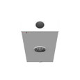 Milbank U4342-R-K7-K6-BLG 7 Terminal Ringless Large Hub Open Lever Bypass Single Connector 4-600kcmil Double Connector 6-350kcmil 7-8 In Barrel Lock Ground With Bracket Provision
