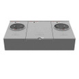Milbank U3532-X-K1 4 Terminal Ring Type Large Closing Plate 2 Position Single Connector 6-350kcmil