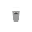 Milbank U3730-O 4 Terminal Ringless Plain Top 1-main Breaker Provision Single Pedestal Direct Bury