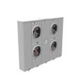 Milbank U2864-X-KK 4 Terminal Ringless Large Closing Plate Horn Bypass 4 Position 4-200 Ampere Main Breaker Provision