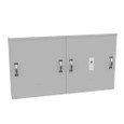 Milbank U3464-O 800 Ampere 3 Phase 600 Volt 48in-26in-6in Painted Steel Lift Off Screw Fronts 3 Lugs Per Landing - 4-600kcmil 65k Ampere Interrupting Capacity