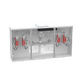 Milbank U4252-RXL-K2 4 Terminal Ringless Large Hub Open Adapt To Small Closing Plate 2 Position Single Connector 4-600kcmil