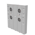 Milbank U4374-XT-5T9-AMS 5 Terminal Ringless 2 Large Closing Plate Lever Bypass 4 Position 4-200 Ampere Main Breaker Provision 5th Terminal 9 Oclock Position Ameren