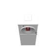 Milbank U5101-XL-76GBGR 4 Terminal Ringless Small Closing Plate 520GR 520GR 1450GB Surface Mount
