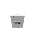 Milbank U3949-X-HSP 5 Terminal Ringless Large Closing Plate Lever Bypass Stainless Steel Hasp