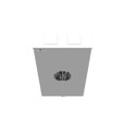 Milbank U4667-XT-9505 7 Terminal Bolt-in 2 Large Closing Plates Link Bypass Configuration 9505