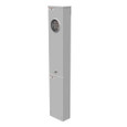 Milbank U4724-O-5T9 4 Terminal Ringless Plain Top Lever Bypass Pedestal 5th Terminal 9 Oclock Position