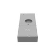 Milbank U5059-X-2/150-K3L 4 Terminal Ringless Large Closing Plate 2-150 Ampere Main Breaker Single Connector Locking 4-600kcmil
