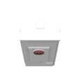 Milbank U4523-X-Z11-LI 13 Terminal Ringless Large Closing Plate Test Switch Prewired 21in-41in-10in Painted Steel Single Front Lift Off Cover Hasp Configuration Z11 Long Island Lighting Company