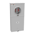 Milbank U5168-XTL-200-KK-BL 4 Terminal Ringless 2 Small Closing Plates 1-200 Ampere Main Breaker 8 Branch Circuit Horn Bypass 9-16 In Barrel Lock With Bracket Provision