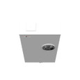 Milbank U4257-X-2/K2 4 Terminal Ringless Large Closing Plate Lever Bypass 2 Position Connector 6-350kcmil