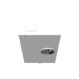 Milbank U4611-X 5 Terminal Ringless Large Closing Plate Lever Bypass