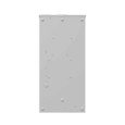 Milbank U5168-XTL-100-KK-PL 4 Terminal Ringless 2 Small Closing Plates 1-100 Ampere Main Breaker 8 Branch Circuit Horn Bypass 7-8 In Knockouts Lock Provision Indiana Power And Light