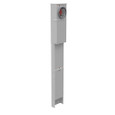 Milbank U5300-O-75 4 Terminal Ring Type Plain Top 1450 TT30 520GR Single Pedestal Direct Bury