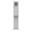 Milbank U5139-O-200S 4 Terminal Ring Type Plain Top Horn Bypass 2-200 Ampere Main Breaker Double Pedestal Pad Mount