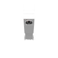 Milbank U5139-O-200S 4 Terminal Ring Type Plain Top Horn Bypass 2-200 Ampere Main Breaker Double Pedestal Pad Mount