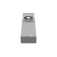 Milbank U3574-RL-200 4 Terminal Ring Type Small Hub Open 1-200 Ampere Main Breaker Narrow Shell
