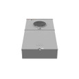 Milbank U5168-XTL-150 4 Terminal Ringless 2 Small Closing Plates 1-150 Ampere Main Breaker 8 Branch Circuit