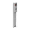 Milbank U5300-O-75-LPC 4 Terminal Ring Type Plain Top 1450 TT30 520GR Light Kit Pc Single Pedestal Direct Bury