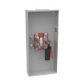 Milbank U4363-X-QG 4 Terminal Ringless Large Closing Plate Quadplex Ground Lever Bypass