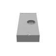 Milbank U4905-X 4 Terminal Ringless Large Closing Plate Lever Bypass Side Bussed Tall Shell
