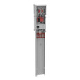 Milbank U5320-O-54 4 Terminal Ring Type Plain Top 1450 Double Pedestal Direct Bury