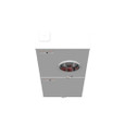 Milbank U3995-XL-200 4 Terminal Ringless Small Closing Plate Lever Bypass 1-200 Ampere Main Breaker 4 Branch Circuit 7-8 In Barrel Lock Ground With Bracket Provision