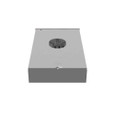 Milbank U4667-X-8013 7 Terminal Bolt-in Large Closing Plate Link Bypass 3-double Connector 6-350kcmil 5-double Connector 4-350kcmil