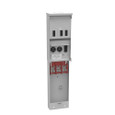 Milbank U5210-XL-332 Unmetered Small Closing Plate TT30 TT30 520GR Single Pedestal Pad Mount