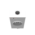 Milbank U4550-RL-5T9 5 Terminal Ringless Small Hub Open Lever Bypass 5th Terminal 9 Oclock Position