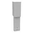 Milbank U5230-XL-41 Unmetered Small Closing Plate TT30 520GR Double Pedestal Pad Mount