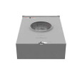 Milbank U4701-XL-BLG 7 Terminal Ringless Small Closing Plate Lever Bypass 7-8 In Barrel Lock Ground With Bracket Provision